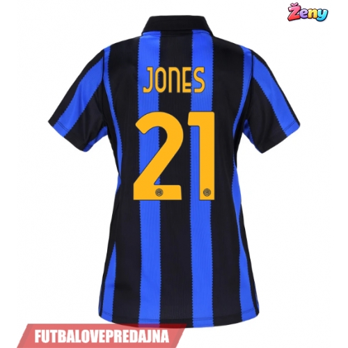 Lacne Ženy Futbalové dres Inter Milan Curtis Jones #21 2026-27 Krátky Rukáv - Domáci